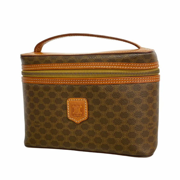 0 Handbags - Vanity Bag Macadam Brown Gold